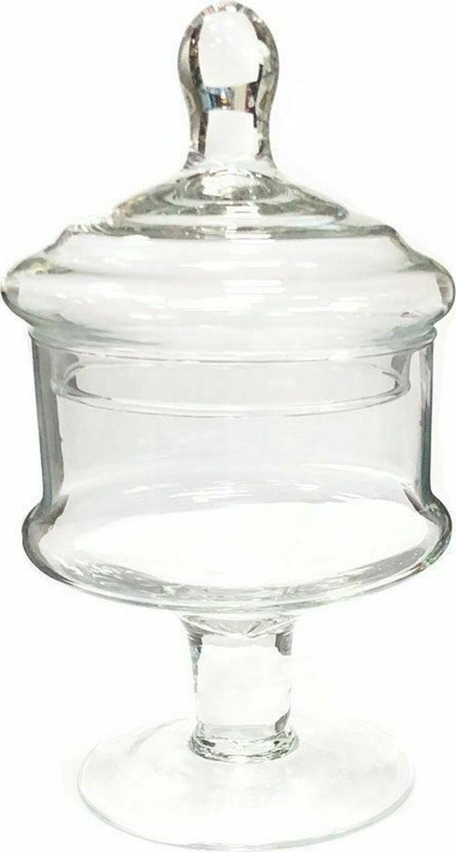 Vaso Con Coperchio Ampolla Alzatina Biscottiera Per Confettata Vetro 23 Cm Cucina > Barattoli e Contenitori Trade Shop italia - Napoli, Commerciovirtuoso.it