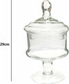 Vaso Con Coperchio Ampolla Alzatina Biscottiera Per Confettata Vetro 29cm Cucina > Barattoli e Contenitori Trade Shop italia - Napoli, Commerciovirtuoso.it
