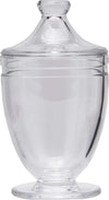 Vaso Contenitore in vetro con coperchio porta confetti e cioccolatini h 22 Casa e cucina/Decorazioni per interni/Accessori decorativi/Soprammobili Decor Space - Altamura, Commerciovirtuoso.it
