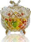 VASO CONTENITORE PORTA CARAMELLI DOLCI CONFETTI ZUCCHERIERA VETRO CHERRY Casa e cucina/Stoviglie/Piatti ciotole e vassoi/Lattiere e zuccheriere/Zuccheriere Trade Shop italia - Napoli, Commerciovirtuoso.it