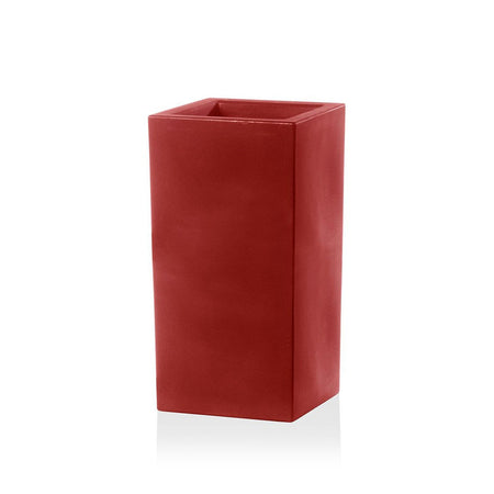Vaso di design "Cubo Schio Alto" Essential da giardino e balcone per fiori e piante