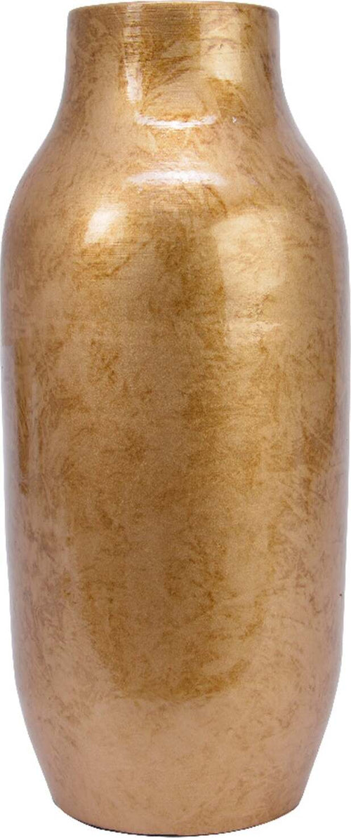 Vaso decorativo natalizio in terracotta oro antico da 50 cm per interno Casa e cucina/Decorazioni per interni/Addobbi e decorazioni per ricorrenze/Decorazioni natalizie/Ghirlande e corone MagiediNatale.it - Altamura, Commerciovirtuoso.it