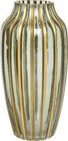 Vaso decorativo natalizio per composizioni in vetro lucido per interno Giardino e giardinaggio/Attrezzi da giardino e attrezzature per l'irrigazione/Vasi e accessori per piante/Vasi tradizionali Decor Space - Altamura, Commerciovirtuoso.it
