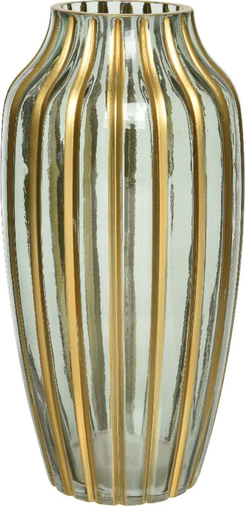 Vaso decorativo natalizio per composizioni in vetro lucido per interno Giardino e giardinaggio/Attrezzi da giardino e attrezzature per l'irrigazione/Vasi e accessori per piante/Vasi tradizionali Decor Space - Altamura, Commerciovirtuoso.it