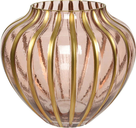 Vaso decorativo natalizio per composizioni in vetro lucido per interno Giardino e giardinaggio/Attrezzi da giardino e attrezzature per l'irrigazione/Vasi e accessori per piante/Vasi tradizionali Decor Space - Altamura, Commerciovirtuoso.it