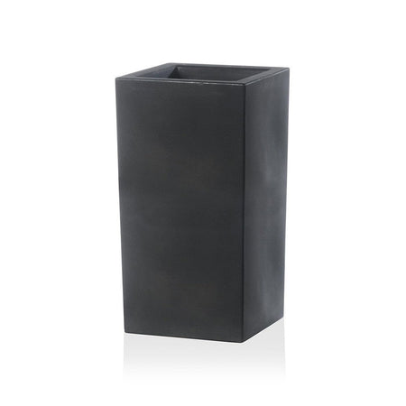 Vaso di design "Cubo Schio Alto" Essential da giardino e balcone per fiori e piante