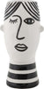 Vaso Face Cm 13,2X11,8X26,3 Casa e cucina/Decorazioni per interni/Vasi Led Mall Home - Napoli, Commerciovirtuoso.it