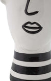 Vaso Face Cm 13,2X11,8X26,3 Casa e cucina/Decorazioni per interni/Vasi Led Mall Home - Napoli, Commerciovirtuoso.it