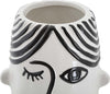 Vaso Face Cm 13,2X11,8X26,3 Casa e cucina/Decorazioni per interni/Vasi Led Mall Home - Napoli, Commerciovirtuoso.it