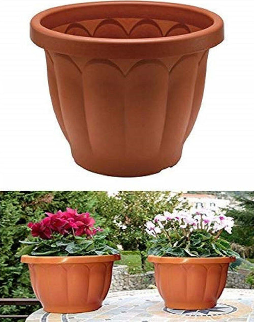 Vaso Fioriera Classico Diametro 30 Cm In Plastica Per Piante Fiori Da Esterno Vasi Fiori Trade Shop italia - Napoli, Commerciovirtuoso.it