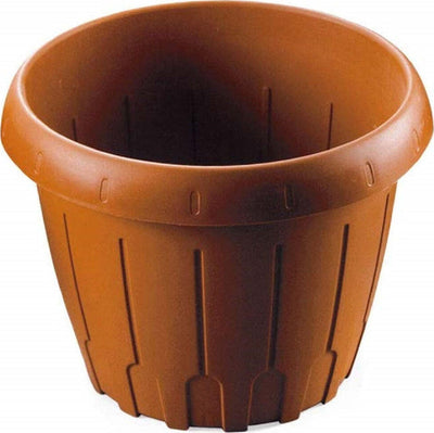 Vaso Fioriera Tondo Plastica Senza Sottovaso Piante Fiori Casa Giardino 35cm 16lt Vasi Fiori Trade Shop italia - Napoli, Commerciovirtuoso.it