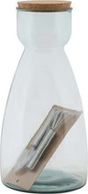 Vaso Garden Vetro Riciclato Cm  21,5X43,5 (Made In Spain) Casa e cucina/Decorazioni per interni/Vasi Led Mall Home - Napoli, Commerciovirtuoso.it