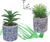 Vaso In Ceramica Con Piantina Artificiale 15cm Pianta Idea Regalo Bomboniera Blu Giardino e giardinaggio/Attrezzi da giardino e attrezzature per l'irrigazione/Vasi e accessori per piante/Vasi tradizionali Trade Shop italia - Napoli, Commerciovirtuoso.it