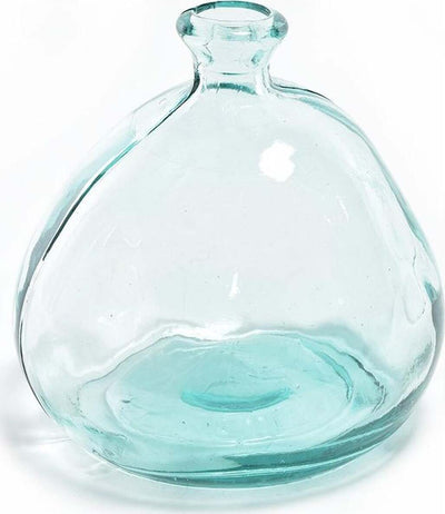 Vaso-in-vetro-trasparente,-recipiente-a-forma-di-sfera