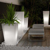 Vaso ''pasubio Alto Con Luce'' Outdoor per Fiori E Piante. Giardino e giardinaggio/Attrezzi da giardino e attrezzature per l'irrigazione/Vasi e accessori per piante/Vasi tradizionali Decor Space - Altamura, Commerciovirtuoso.it