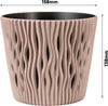 Vaso piante rotondo 2 in 1 con vaso in plasticaProsperplast Sandy 16 C2 Giardino e giardinaggio/Attrezzi da giardino e attrezzature per l'irrigazione/Vasi e accessori per piante/Vasi tradizionali Scontolo.net - Potenza, Commerciovirtuoso.it