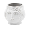 Statua decorativa Sposi porta fiori da interno ed esterno in resina h 13 cm