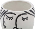 Vaso Pot Face Cm 14X18,2 Casa e cucina/Decorazioni per interni/Vasi Led Mall Home - Napoli, Commerciovirtuoso.it