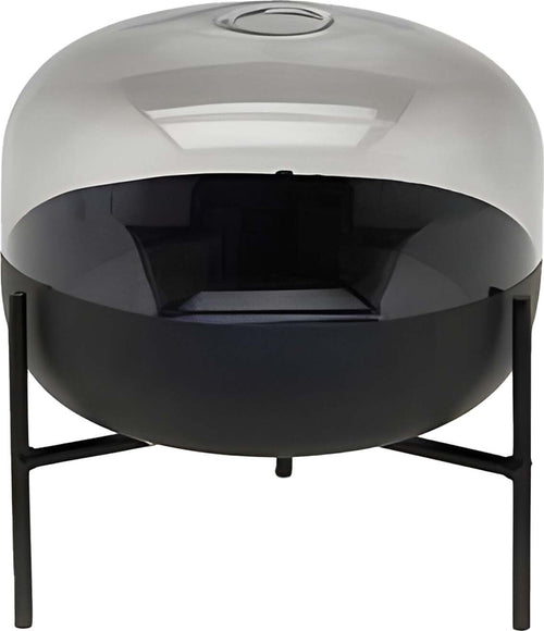 Vaso rotondo Nero e Grigio con tre piedi da 17 cm decorazione per interno Casa e cucina/Decorazioni per interni/Addobbi e decorazioni per ricorrenze/Decorazioni natalizie/Ghirlande e corone MagiediNatale.it - Altamura, Commerciovirtuoso.it