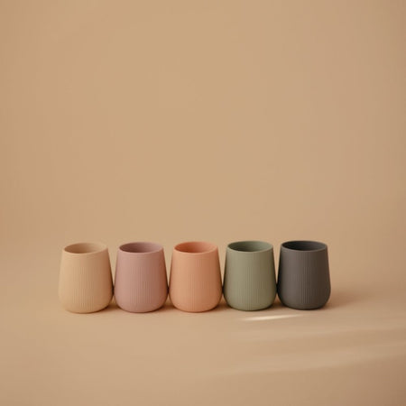 Tazza per lo Svezzamento Mushie Solid Silicone