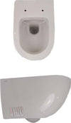 Vaso Sospeso Bianco in Ceramica Vitra Sento Fai da te/Attrezzature per cucine e bagni/Attrezzature per bagni/Vasi WC Ogomondo - Martina Franca, Commerciovirtuoso.it