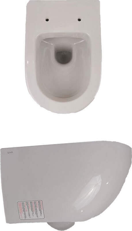 Vaso Sospeso Bianco in Ceramica Vitra Sento Fai da te/Attrezzature per cucine e bagni/Attrezzature per bagni/Vasi WC Ogomondo - Martina Franca, Commerciovirtuoso.it