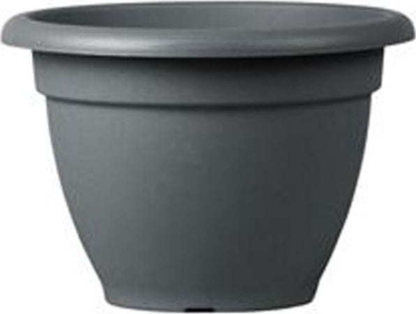 Vaso tondo ''Campana Basic'' classico per fiori e piante, in plastica, da esterno e giardino Giardino e giardinaggio/Attrezzi da giardino e attrezzature per l'irrigazione/Vasi e accessori per piante/Vasi tradizionali Decor Space - Altamura, Commerciovirtuoso.it