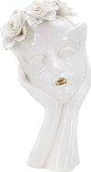 Vaso Woman Mask Cm 16,5X14X27,3 Casa e cucina/Decorazioni per interni/Vasi Led Mall Home - Napoli, Commerciovirtuoso.it