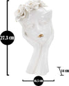Vaso Woman Mask Cm 16,5X14X27,3 Casa e cucina/Decorazioni per interni/Vasi Led Mall Home - Napoli, Commerciovirtuoso.it