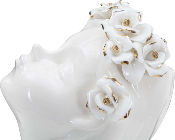 Vaso Young Lady Roses Cm 10X14X26 Casa e cucina/Decorazioni per interni/Vasi Led Mall Home - Napoli, Commerciovirtuoso.it