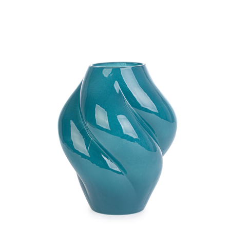 Vaso da interno tondo "Daven" in vetro Ø 16x h 20 cm
