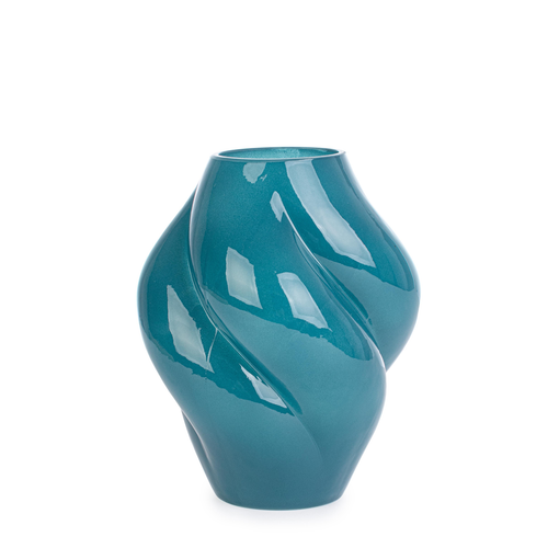 Vaso da interno tondo Daven in vetro Ø 16x h 20 cm