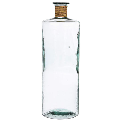 Vaso decorativo Rotang natalizio in vetro 79 cm per interno