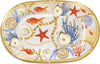 Vassoietto Rettangolare Con Conchiglie Coralli Stile Marino Svuotatasche 25x16cm Casa e cucina/Stoviglie/Piatti ciotole e vassoi/Piatti per servire/Vassoi/Vassoi da portata Trade Shop italia - Napoli, Commerciovirtuoso.it