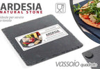 Vassoio Ardesia Natural Stone Piatto Quadrato 20x20cm Portata Tavola 752247 Casa e cucina/Stoviglie/Piatti ciotole e vassoi/Piatti per servire/Vassoi/Vassoi da portata Trade Shop italia - Napoli, Commerciovirtuoso.it