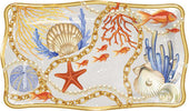 Vassoio Centrotavola Con Conchiglie Coralli Stile Marino Svuotatasche 36x23 Cm Casa e cucina/Stoviglie/Piatti ciotole e vassoi/Piatti per servire/Vassoi/Vassoi da portata Trade Shop italia - Napoli, Commerciovirtuoso.it