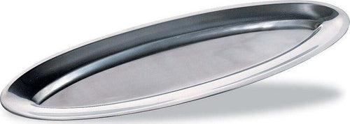 Vassoio Da Portata Accioio Inox Ovale 30cm Vassoi Trade Shop italia - Napoli, Commerciovirtuoso.it