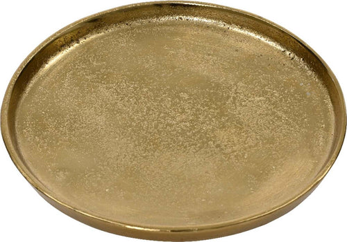 Vassoio decorativo tondo natalizio in Alluminio color Oro Casa e cucina/Decorazioni per interni/Addobbi e decorazioni per ricorrenze/Decorazioni natalizie/Oggettistica MagiediNatale.it - Altamura, Commerciovirtuoso.it