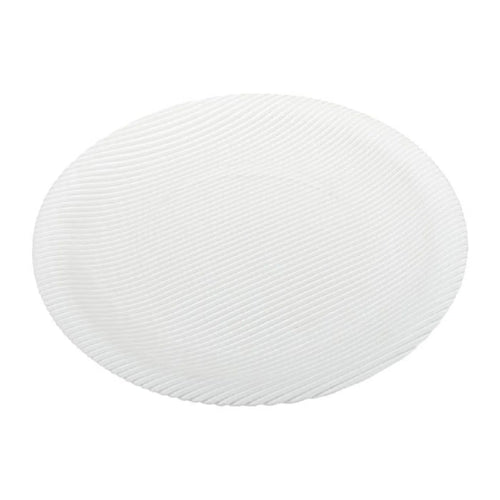 Vassoio Evviva 5503 – Seventy in Vetro Bianco Ø 32 cm