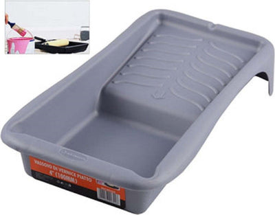 Vassoio Per Rullo Per Pittura Vaschetta Per Vernice Pitturare Abs 35x17 Cm 90322 Casa, arredamento e bricolage > Bricolage e fai da te > Pennelli e Rulli Trade Shop italia - Napoli, Commerciovirtuoso.it