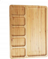 Vassoio-Piatto-Con-Divisioni-Scomparti-6-Comparti-In-Bambu-Rettangolare-32x24-Cm