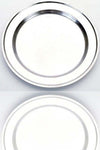 Vassoio-Piatto-Tondo-In-Acciaio-Inox-Portata-Cucina-Diametro-32cm