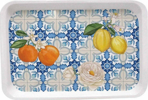 Vassoio Portata In Melammina 30 X 19cm Fantasia Mediterraneo Cucina Caffe' Dolci Casa, arredamento e bricolage > Cucina > Vassoi Trade Shop italia - Napoli, Commerciovirtuoso.it