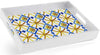 Vassoio Portata Rettangolare Legno 20x26x4cm Con Manici 2 Decori Mosaico 822124 Casa e cucina/Stoviglie/Piatti ciotole e vassoi/Piatti per servire/Vassoi/Vassoi da portata Trade Shop italia - Napoli, Commerciovirtuoso.it