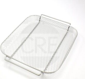 Vassoio-Retinato-Acciaio-Inox-con-Manici-per-S2001-FriggiLeggero