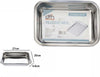 Vassoio Teglia In Acciaio Inox Rettangolare Portata Cucina Forno 27x20x4.8 Cm Casa e cucina/Stoviglie/Piatti ciotole e vassoi/Piatti per servire/Vassoi/Vassoi da portata Trade Shop italia - Napoli, Commerciovirtuoso.it