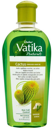 Vatika Wild Cactus Hair Oil 200 ml PER CAPELLI PAESE DI ORIGINE Dabur India Limited.