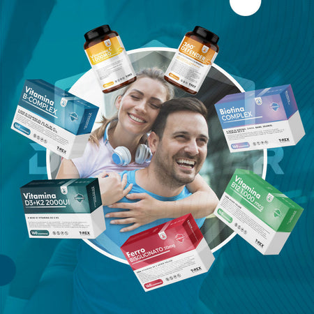 T-rex integratori, vitamina b complex 160 compresse vegan (5 mesi di fornitura)