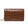 MICHAEL KORS borse a tracolla donna michael kors - md flap chn xbody - marrone da donna