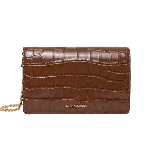 MICHAEL KORS borse a tracolla donna michael kors - md flap chn xbody - marrone da donna